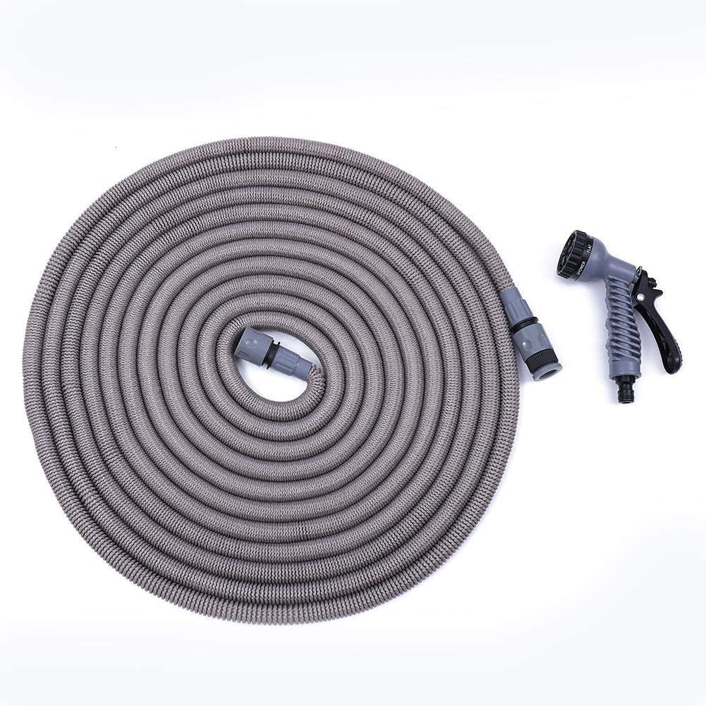 LINZI 30M Expandable Garden Water Hose | Double Latex Flexible Kink-Free Pipe