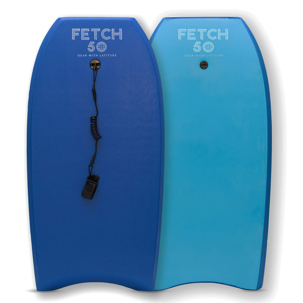 Fetch 50 40'' Performance Bodyboard with Stringer and Coiled Leash