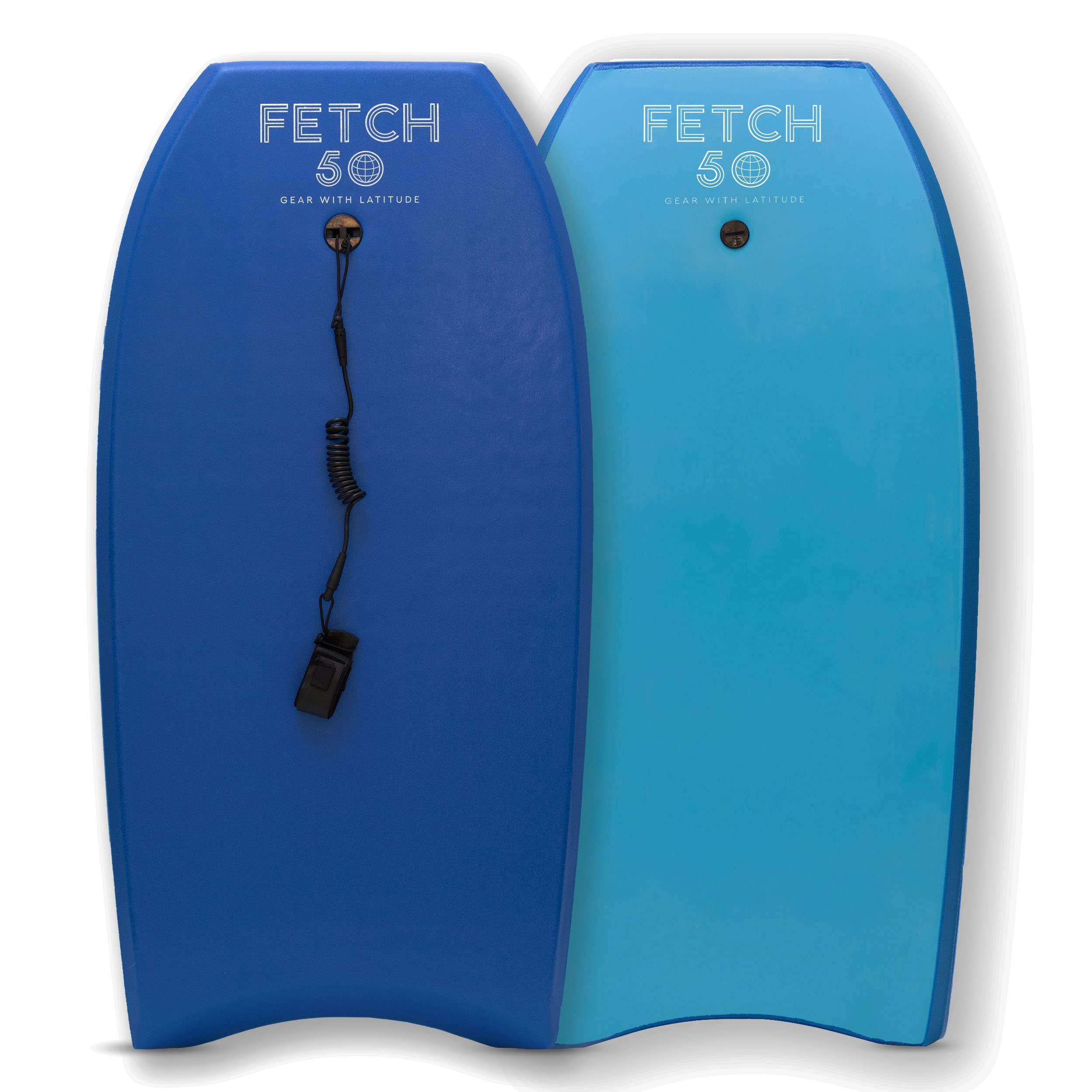 Fetch 50 40'' Performance Bodyboard with Stringer and Coiled Leash