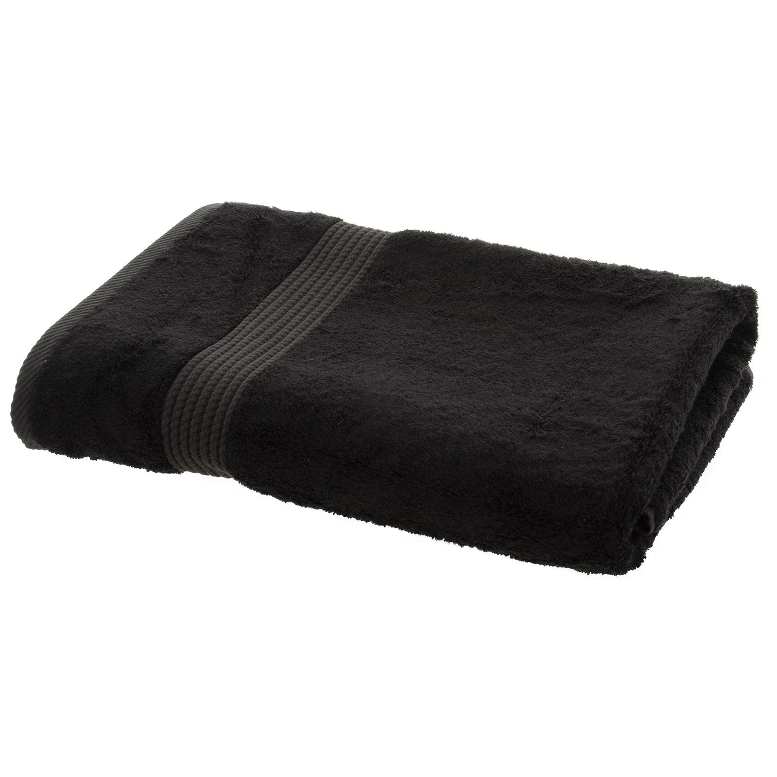 Bamboo Bliss Black Bamboo Hand Towel | 600gsm Soft Absorbent - 50x100cm