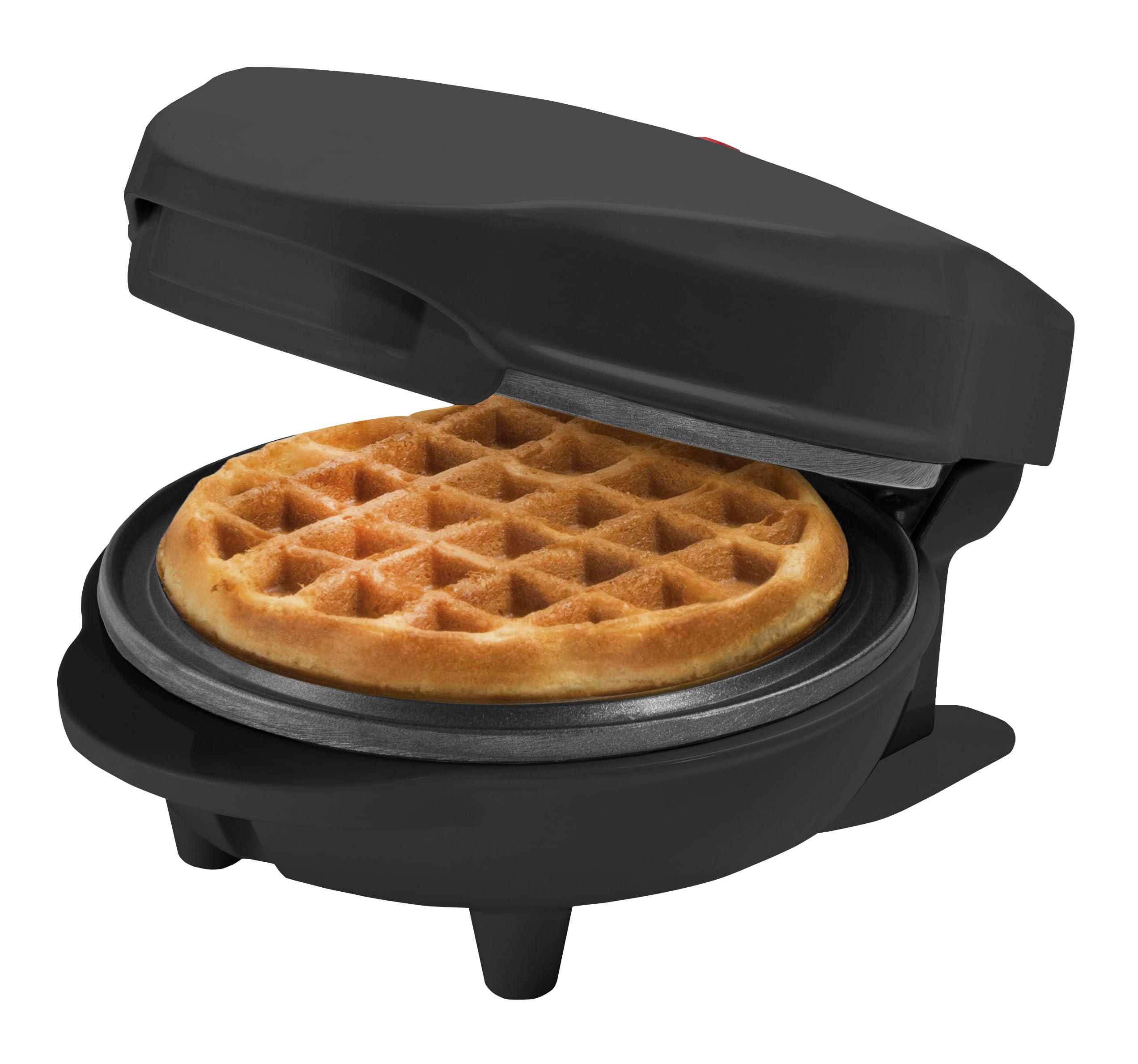 Bestron AMW500ZBS Mini Waffle Maker – Nonstick Alloy Steel, Black
