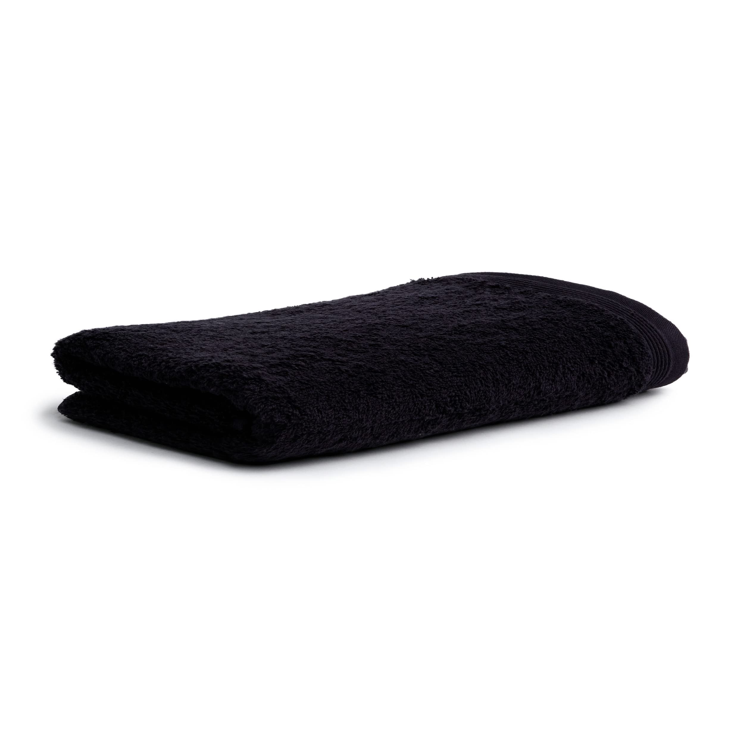 Möve Superwuschel Bath Sheet – 100% Cotton Luxury Towel, Black