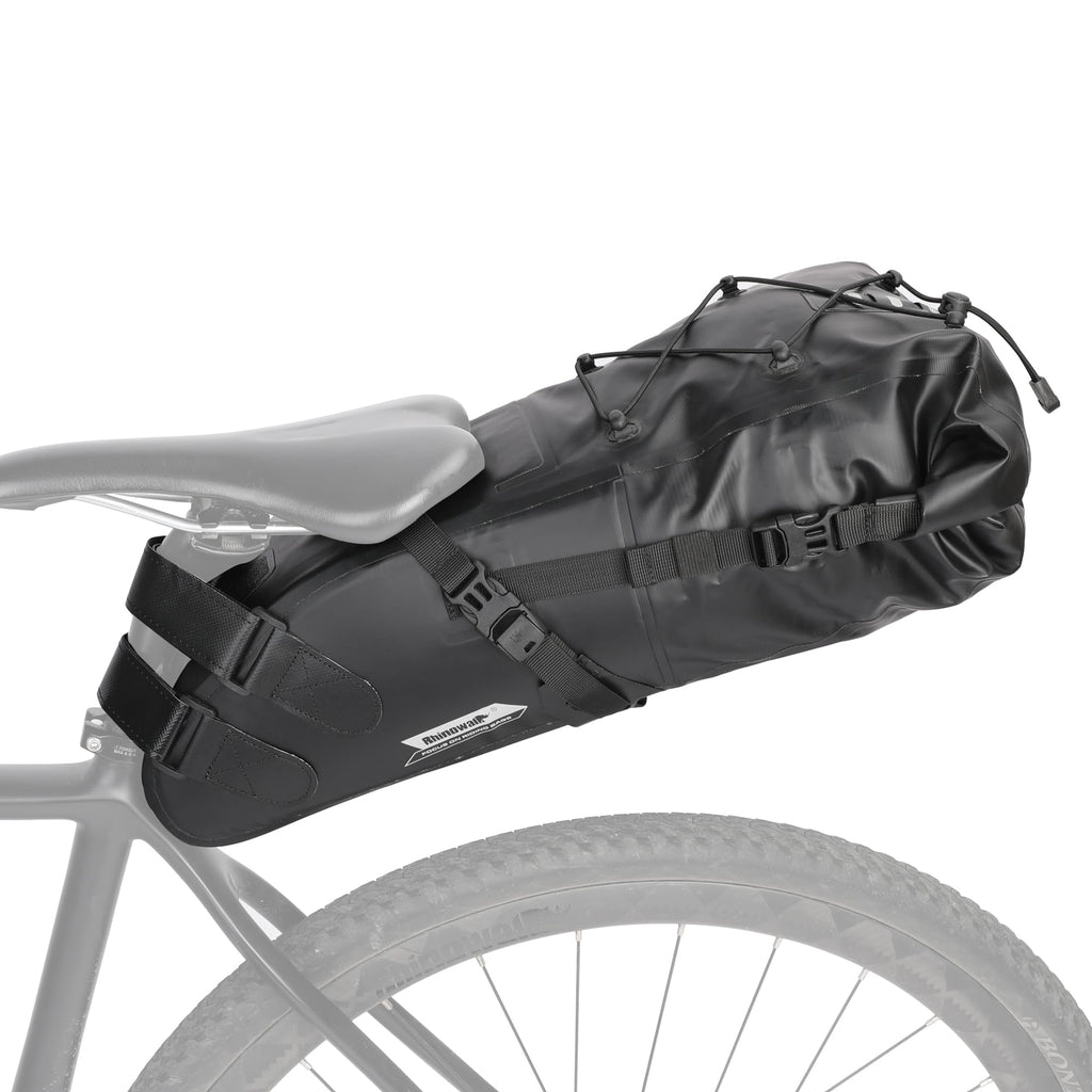 Rhinowalk Waterproof Bike Saddle Bag – 13L Large Cycling Seat Bag