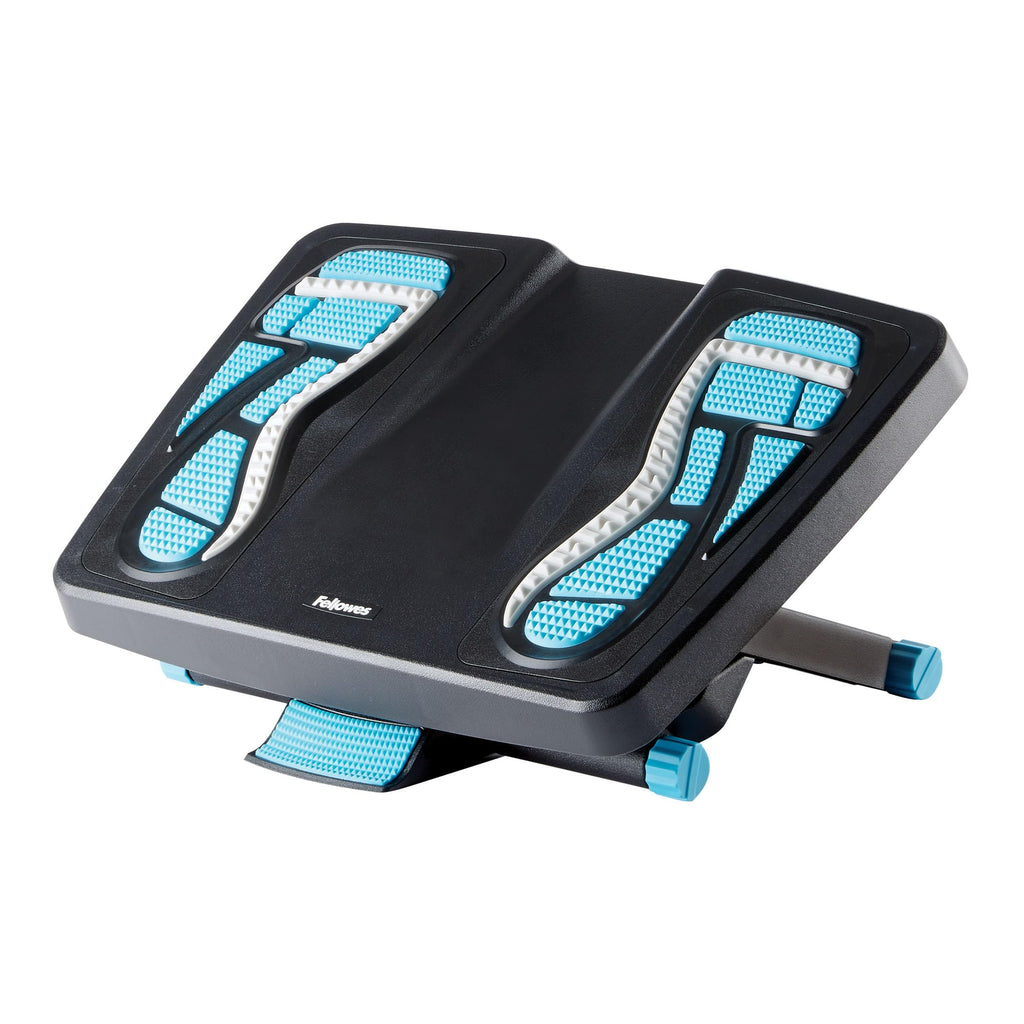 Fellowes Energiser Ergonomic Foot Rest – Adjustable Massage Surface