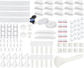 SOULWIT 200PCS Cable Management Kit – Cord Organizer Sleeves and Clips