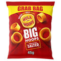 Hula Hoops Big Hoops Salted Crisps – 45g Bags (Case of 36)