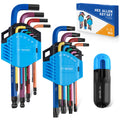SS Shovan 18PCS Allen Key Set | Metric Ball End & Torx Hex Key Set