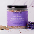 Black Sand Labs Lavender Eucalyptus Bath Salts - Dead Sea & Epsom Blend