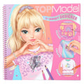 TOPModel T-Shirt Designer Colouring Book with Stencils and Stickers