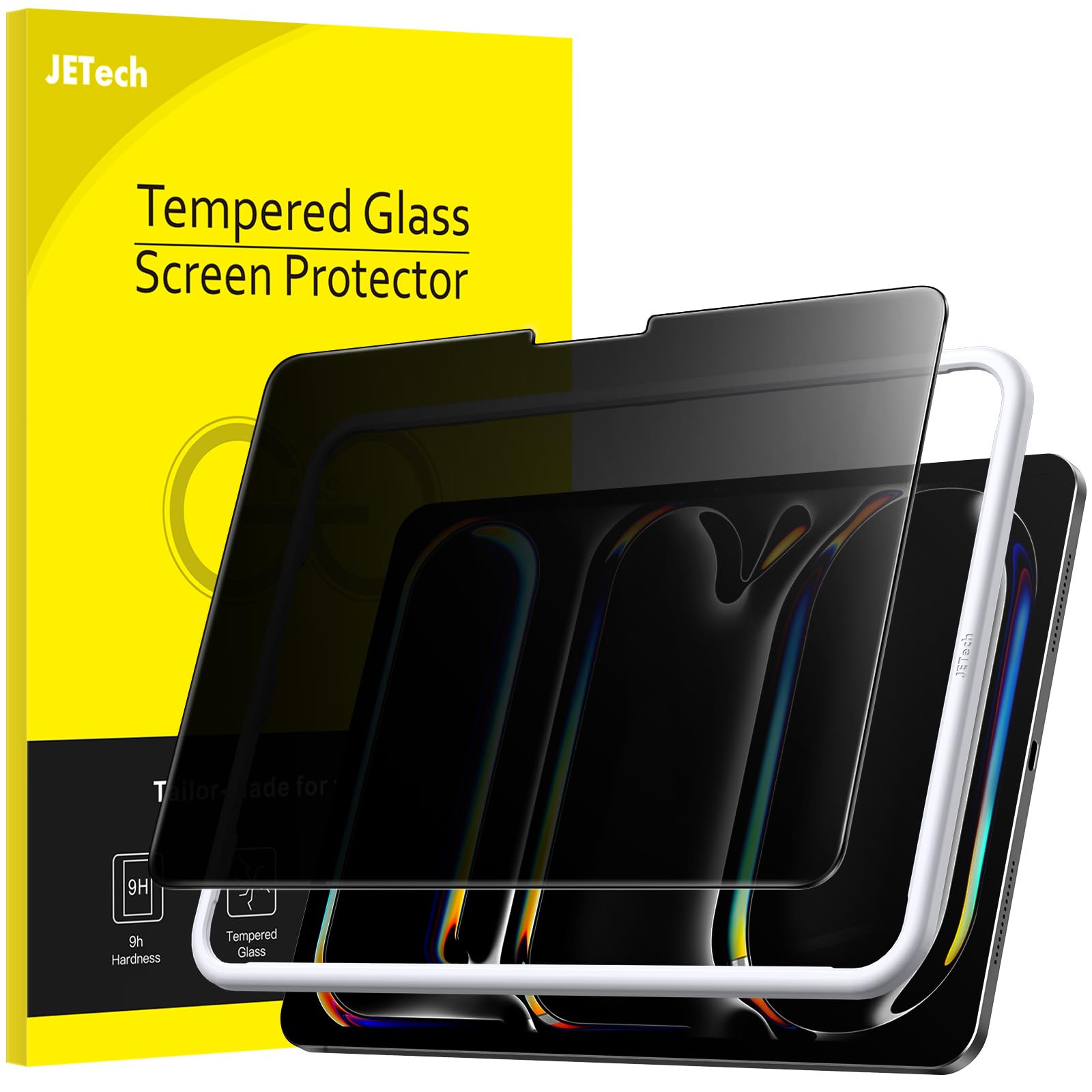 JETech iPad Pro 13-Inch Privacy Screen Protector – Tempered Glass