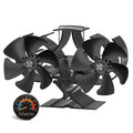 Miaton 12-Blade Dual-Motor Stove Fan | Heat Powered Wood Burner Fan