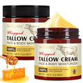 Grass Fed Beef Tallow & Honey Balm | Organic Face Moisturizer