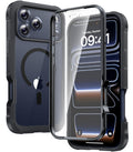 Diaclara iPhone 17 Pro Magnetic Case | Full Body Bumper with Screen Protector