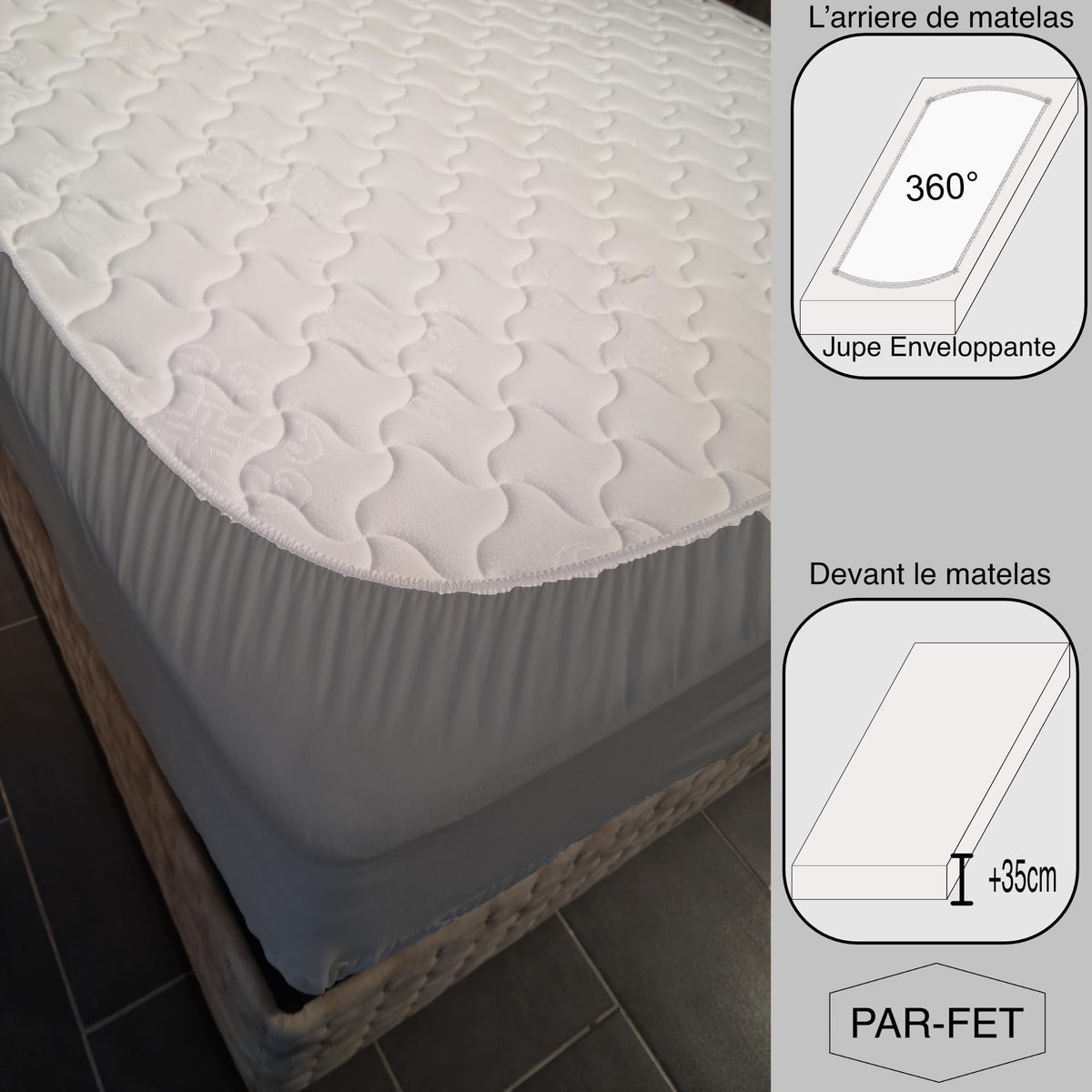 Cotton Mattress Protector - image 3