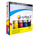 Daler-Rowney System3 Acrylic Paint Process Set - 5 x 150ml Vibrant Colors