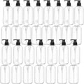 MSYU 30 Pack Clear PET Refillable Pump Bottles | 230ml Lotion Containers