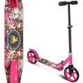 EVOLAND Foldable Kick Scooter – Adjustable 2-Wheel Scooter for Kids & Teens