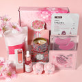 LAIKOU Sakura Skincare Set - 8PCS Luxury Pamper Gift Box for Women