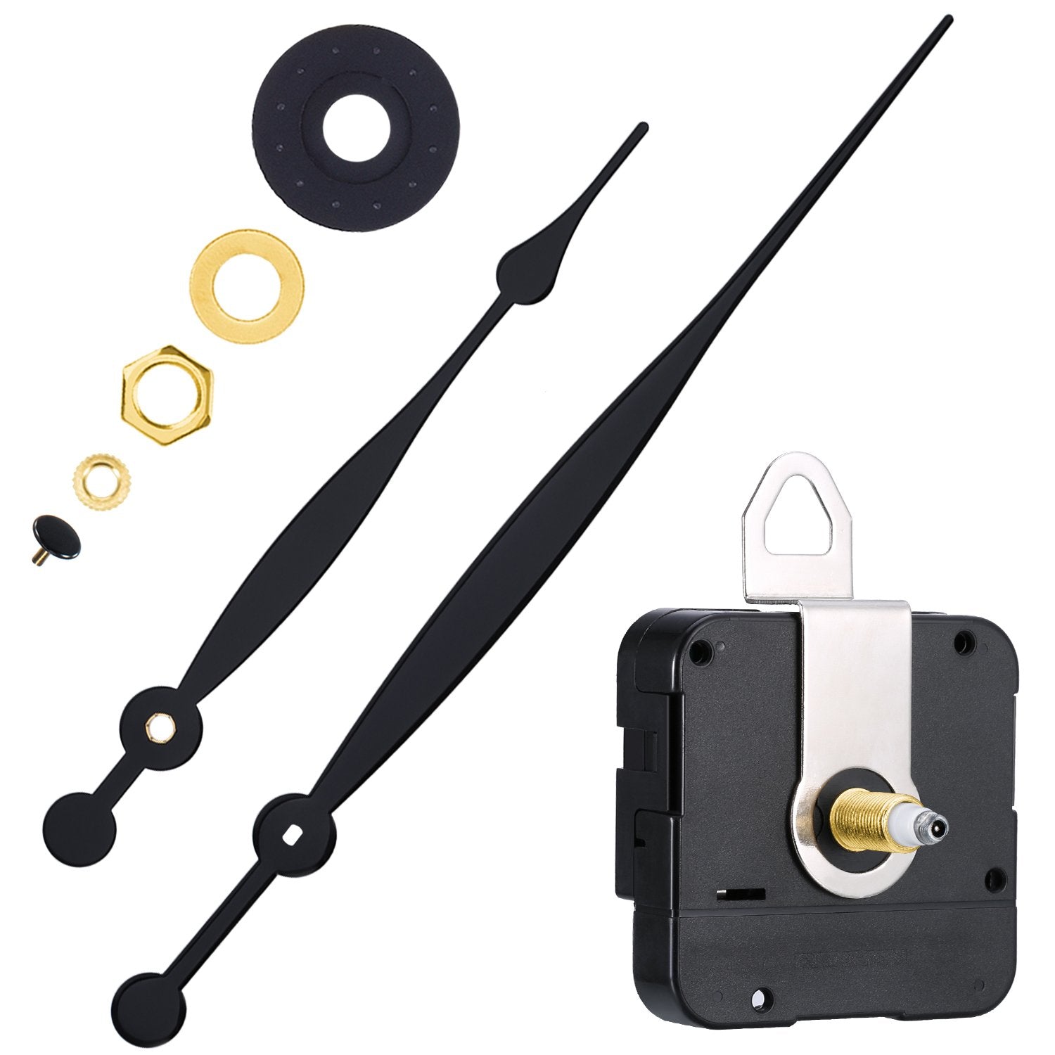 Hicarer High Torque Quartz Clock Movement with 8.2 Inch Long Hands