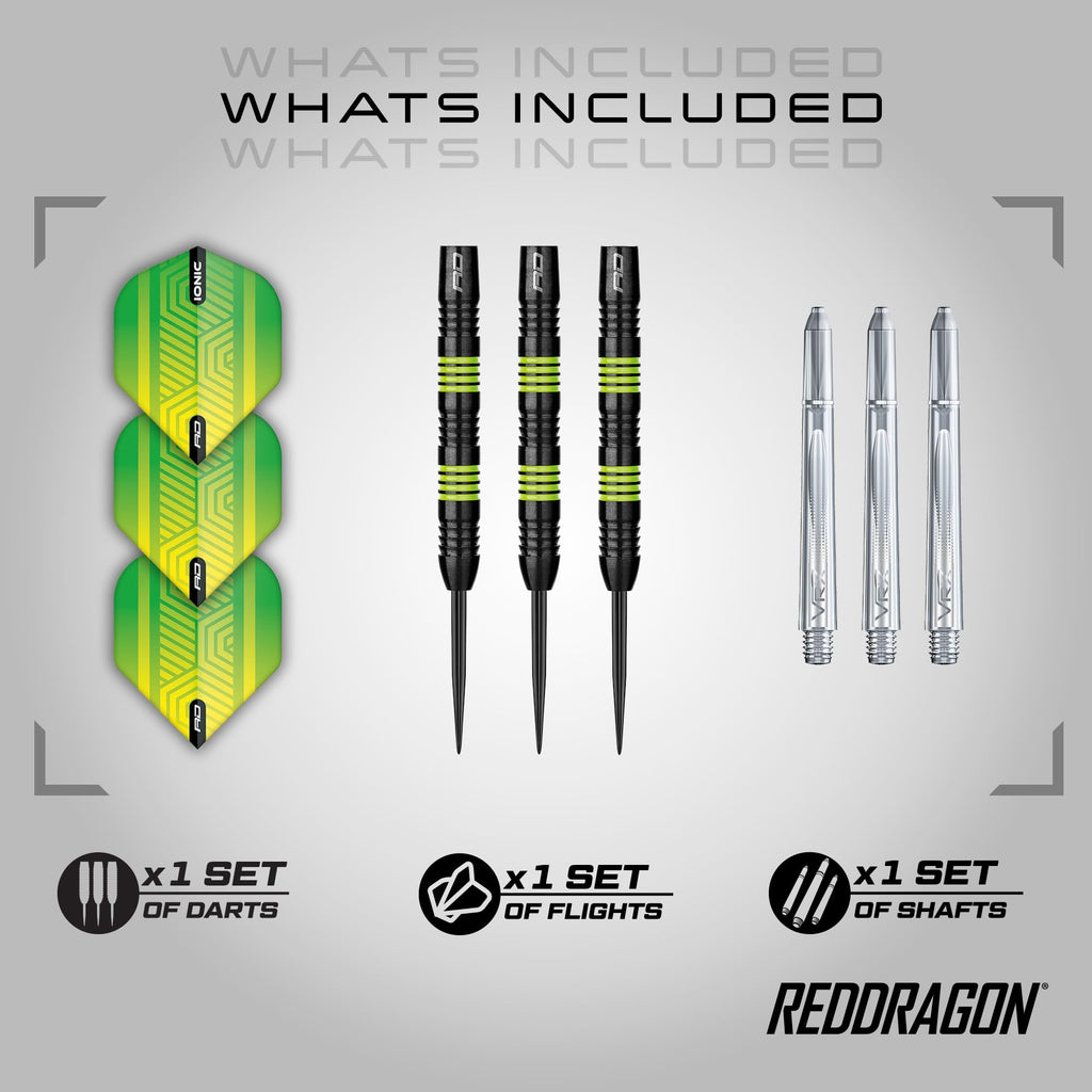 Red Dragon Freestyle 24g Tungsten Darts Set | 90% Tungsten Steel Tip