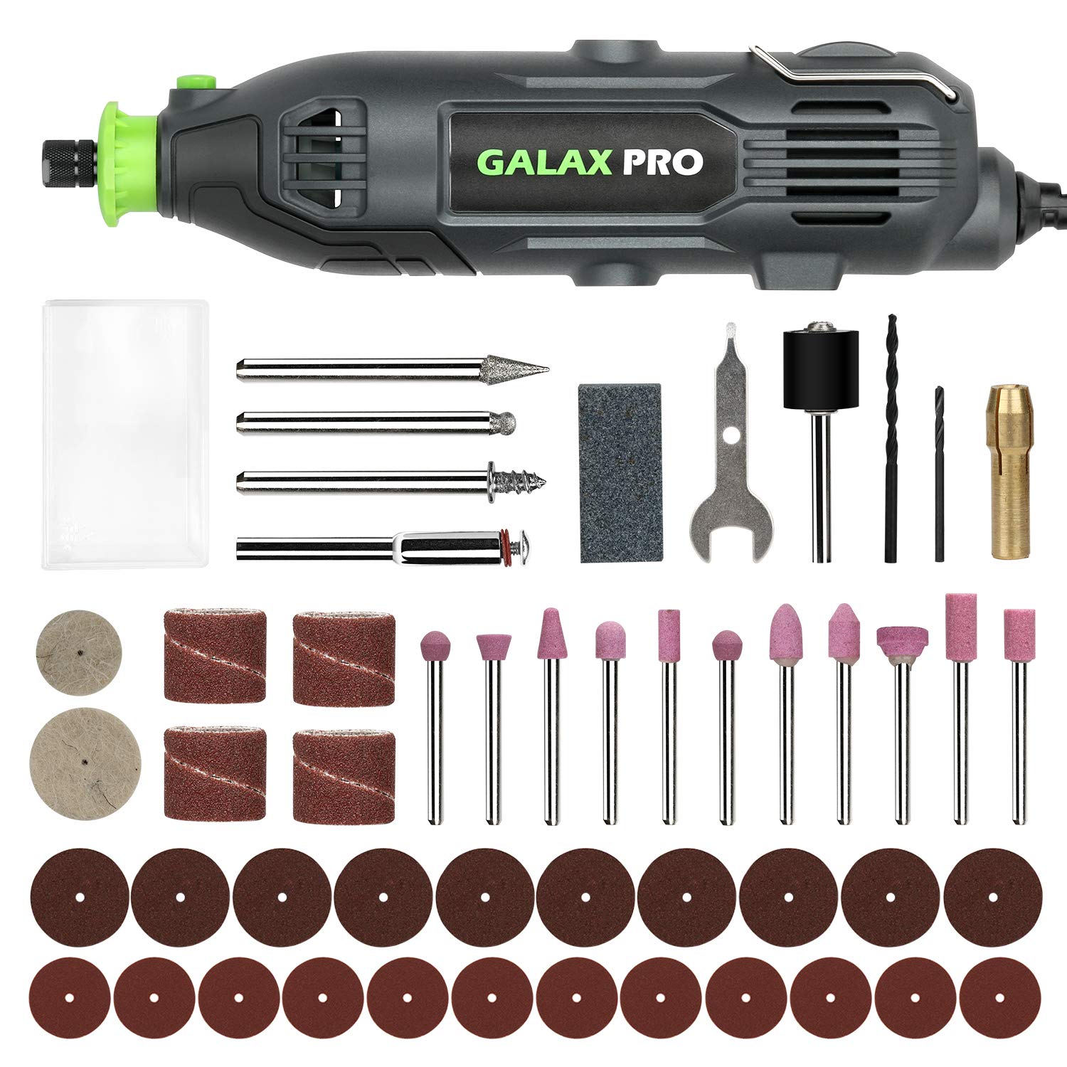 GALAX PRO 135W Rotary Tool Kit | Variable Speed with 48 Accessories