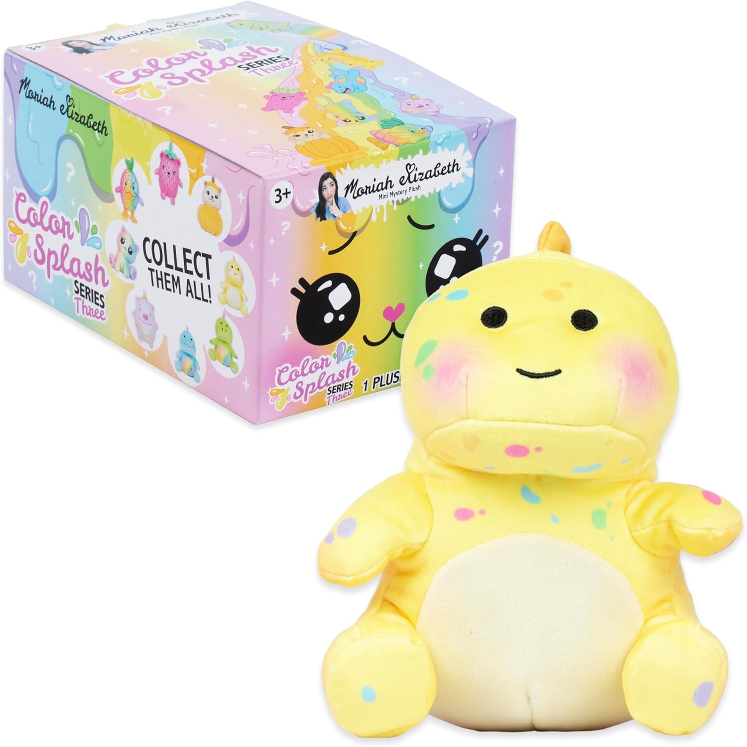 Moriah Elizabeth Series 3 Mystery Plush – 6” Colour Splash Toy