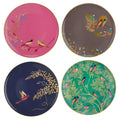 Sara Miller Chelsea Cake Plates | Fine China with Gold Detail, 20cm