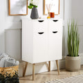 Boden Scandi Sideboard – White 2 Door 2 Drawer Cabinet