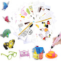 3D Pen Drawing Book – 50 Reusable Patterns & Clear Plate