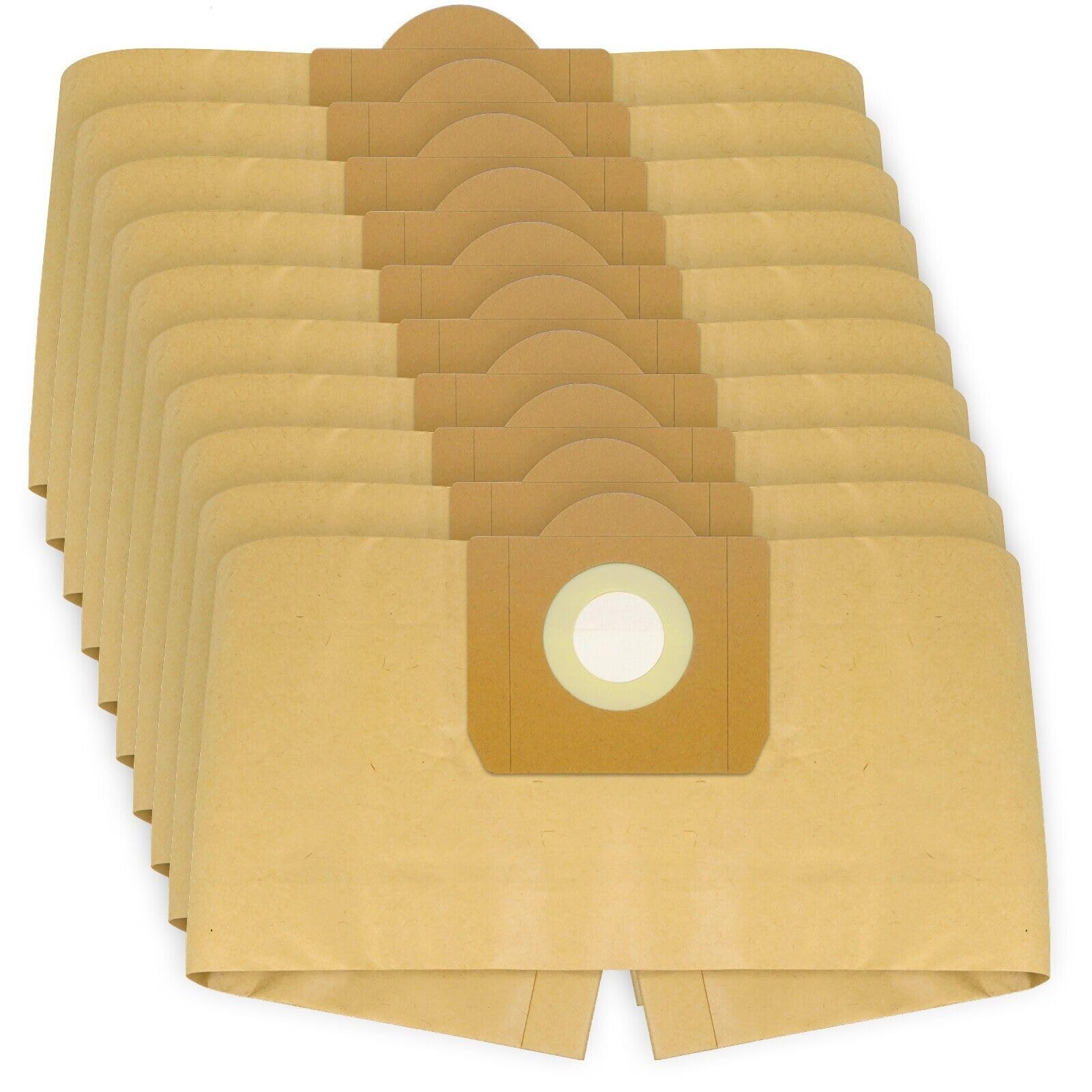 SPARES2GO Dust Bags for DeWalt DXV23PTA DXV38S DXV20PA Vacuums (10 Pack)