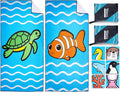 Violetpos 2 Pack Extra Large 180x90 cm Beach Towels, 250GSM Premium Microfibre, Sand Free Quick Dry Lightweight - image 1