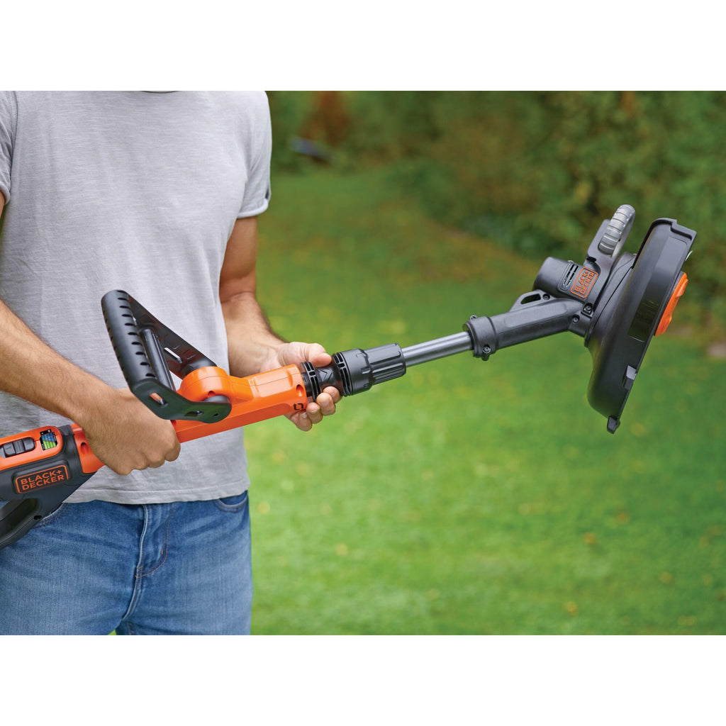 BLACK+DECKER Cordless Grass String Trimmer – 28cm, 18V (STC1820PC-XJ)
