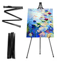 ASelected 160cm Metal Display Easel - Portable Folding Tripod for Signs
