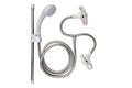 Croydex Secura Shower Head and Hose Set with Riser Rail – Stainless Steel