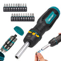 Libraton 33-in-1 Ratcheting Screwdriver Set | Magnetic Multi-Bit Tool