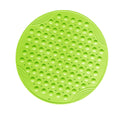 VSUSN Round Anti-Slip Shower Mat | 55cm Non-Slip Bathtub Mat - Green