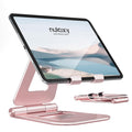 Nulaxy Dual Foldable Tablet Stand | Adjustable Desktop iPad Holder