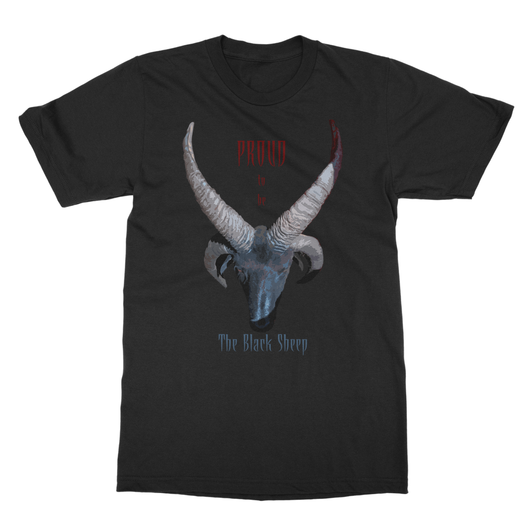 Kate's Clothing Black Sheep Heavy Cotton Unisex T-Shirt – 100% Cotton