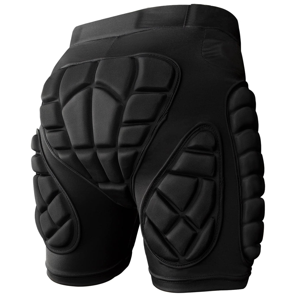 Cienfy 3D Padded Protective Shorts | EVA Impact Hip Protection – X-Small