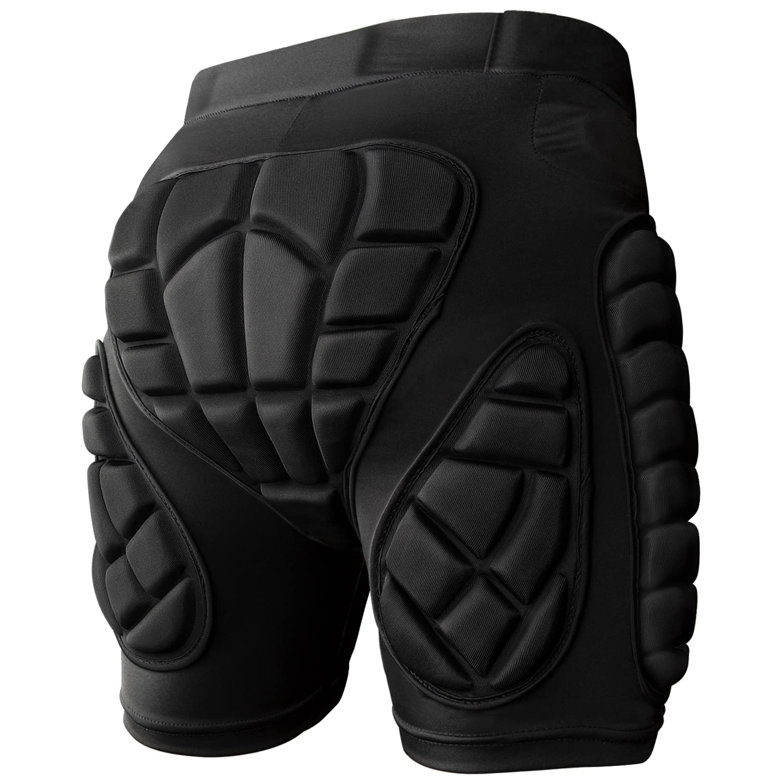 Cienfy 3D Padded Protective Shorts | EVA Impact Hip Protection - X-Large