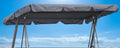 Quick-Star 3-Seater Swing Replacement Roof - Grey Polyester Canopy