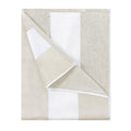 HENBAY Oversized Cotton Beach Towel – 35x70 Plush Striped Pool Towel
