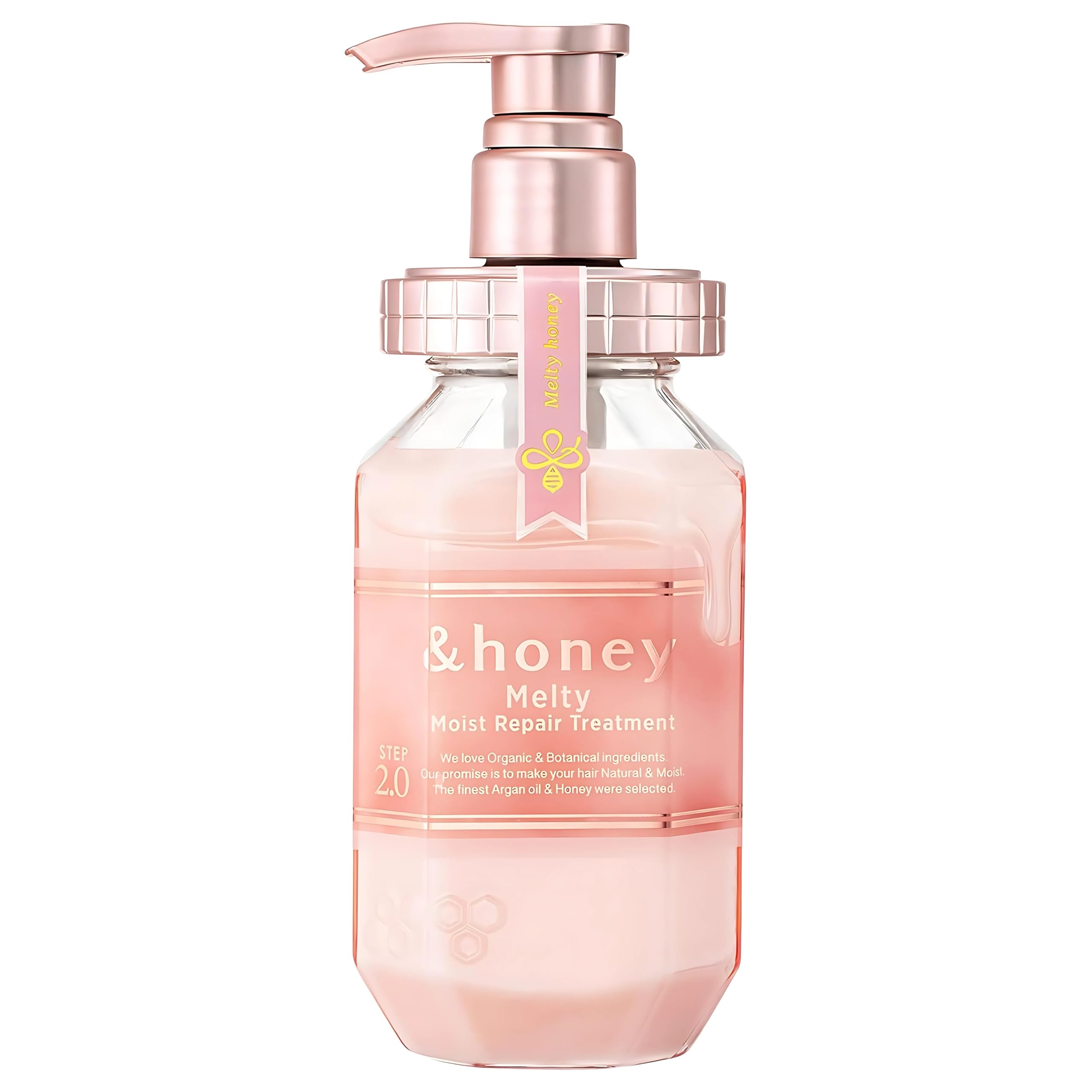 &honey Melty Moist Repair Hair Treatment - Sweet Rose Honey - 445g