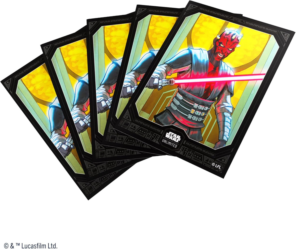 Gamegenic Star Wars: Unlimited Art Sleeves – Darth Maul Matte