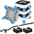 NIUXX Heavy Duty Furniture Mover with Lifter and 360° Rotating Wheels