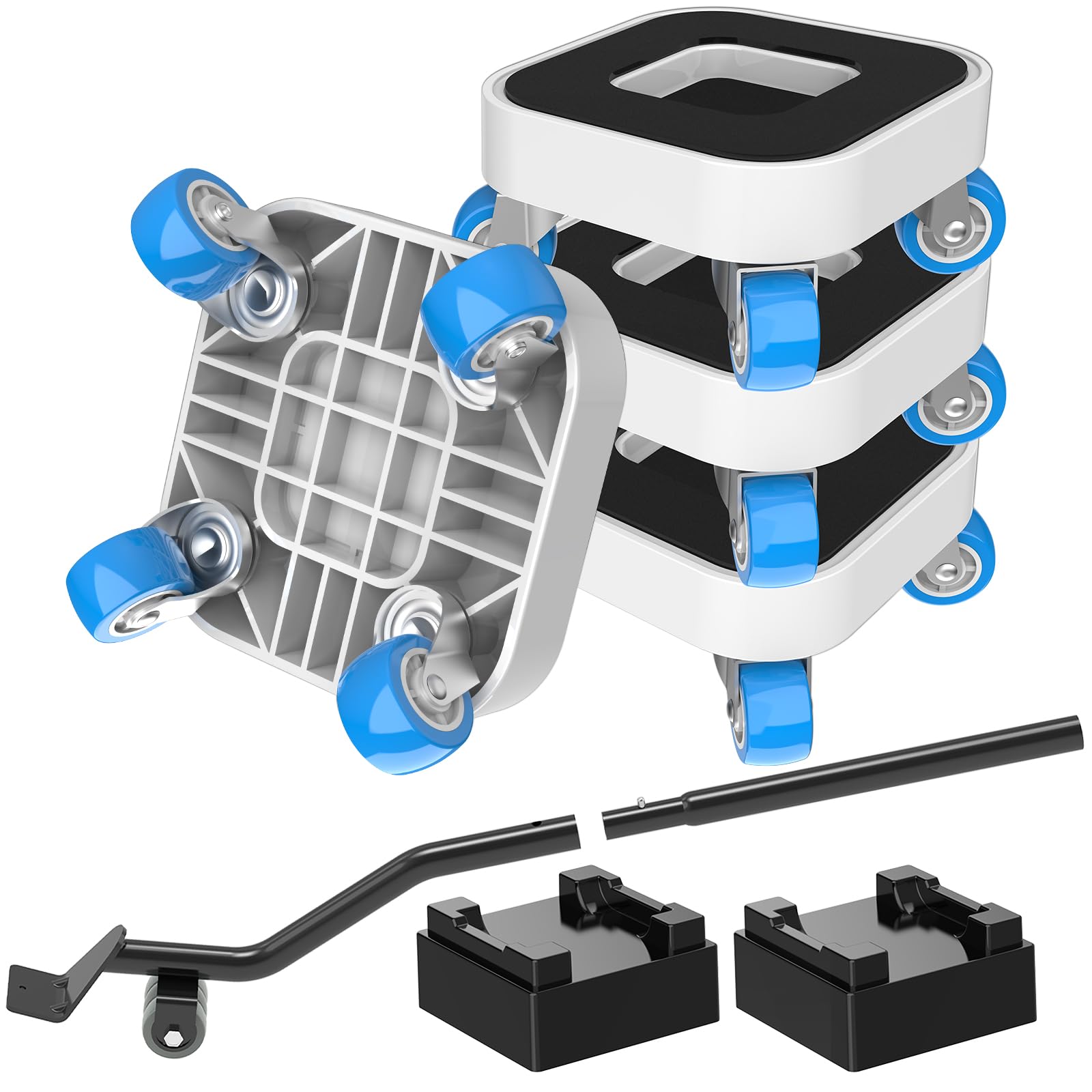 NIUXX Heavy Duty Furniture Mover with Lifter and 360° Rotating Wheels