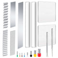 Yayatty 19-Piece Polymer Clay Tool Set with Acrylic Roller and Cutters