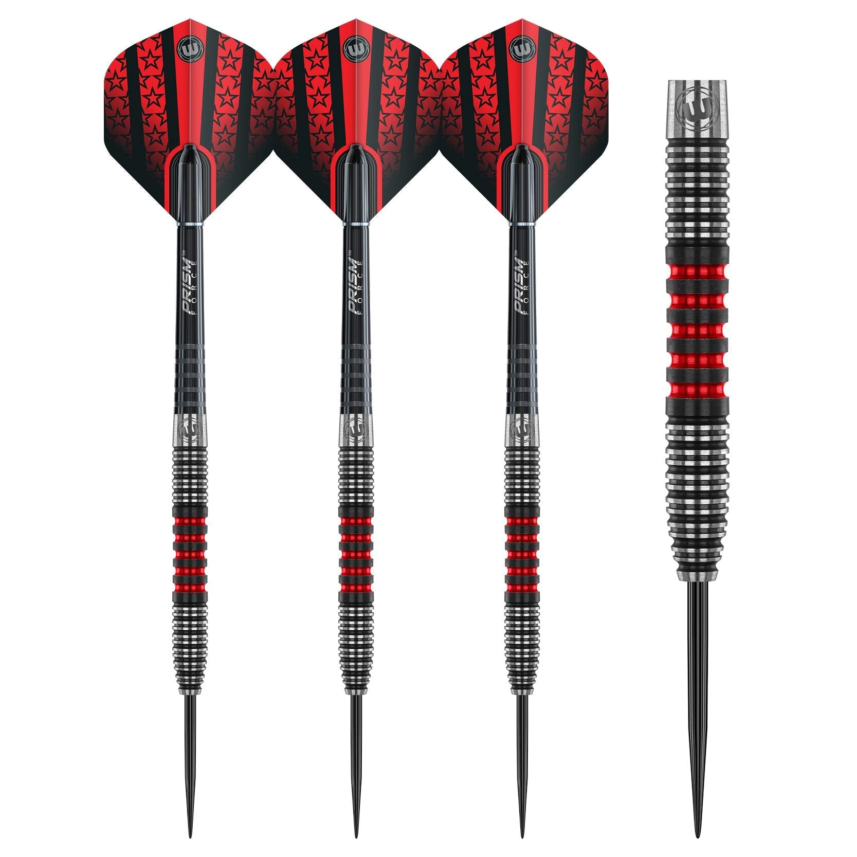 Winmau Joe Cullen Steel Tip Darts – 90% Tungsten – 21g with Prism Shafts