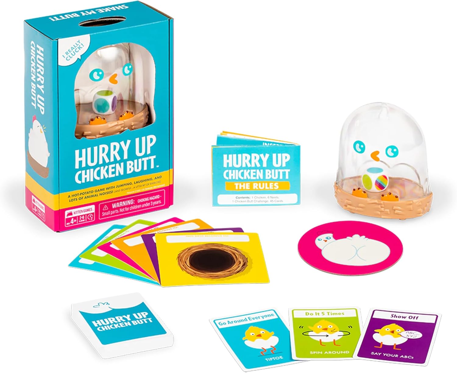 Hurry Up Chicken Butt Game by Snaps – Active Family Hot Potato Game