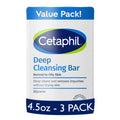 Cetaphil Deep Cleansing Face & Body Bar for Sensitive Skin | 3 Pack